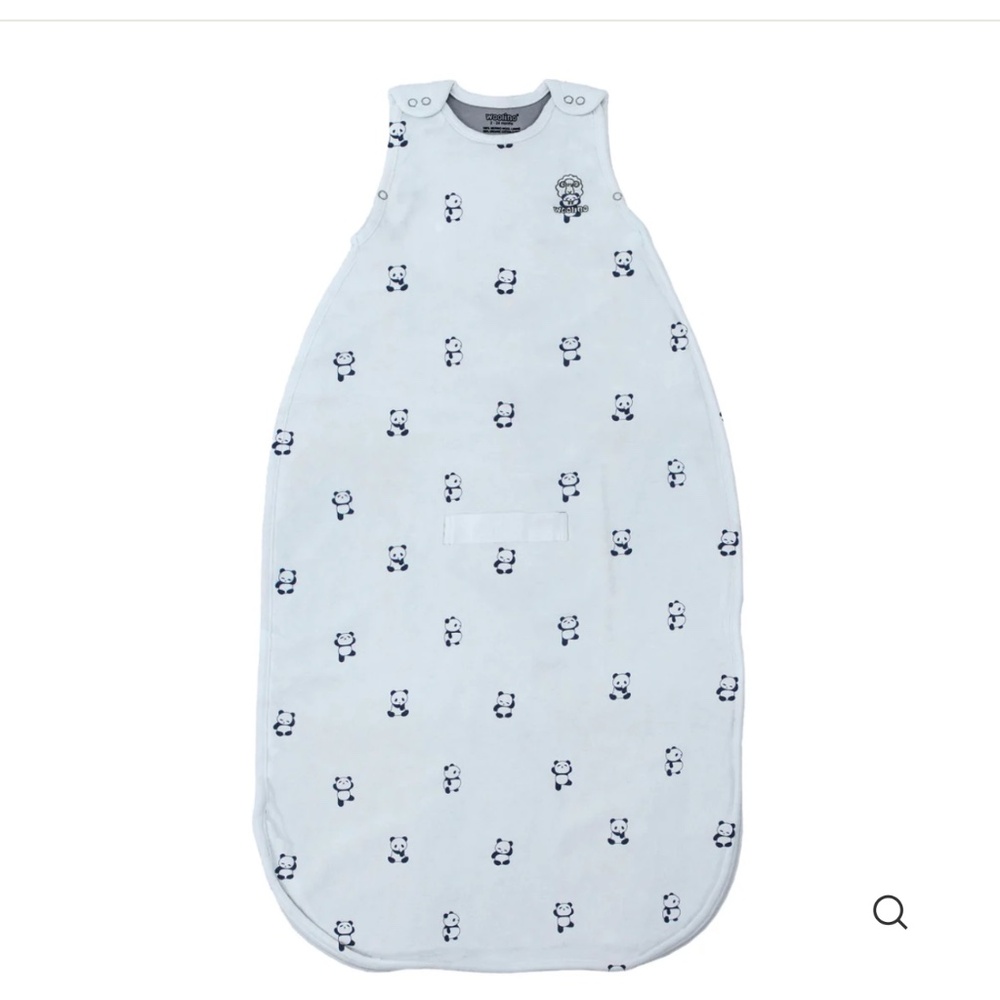 Woolino Ultimate Baby Sleep Bag - Panda - 2 months to 2 years